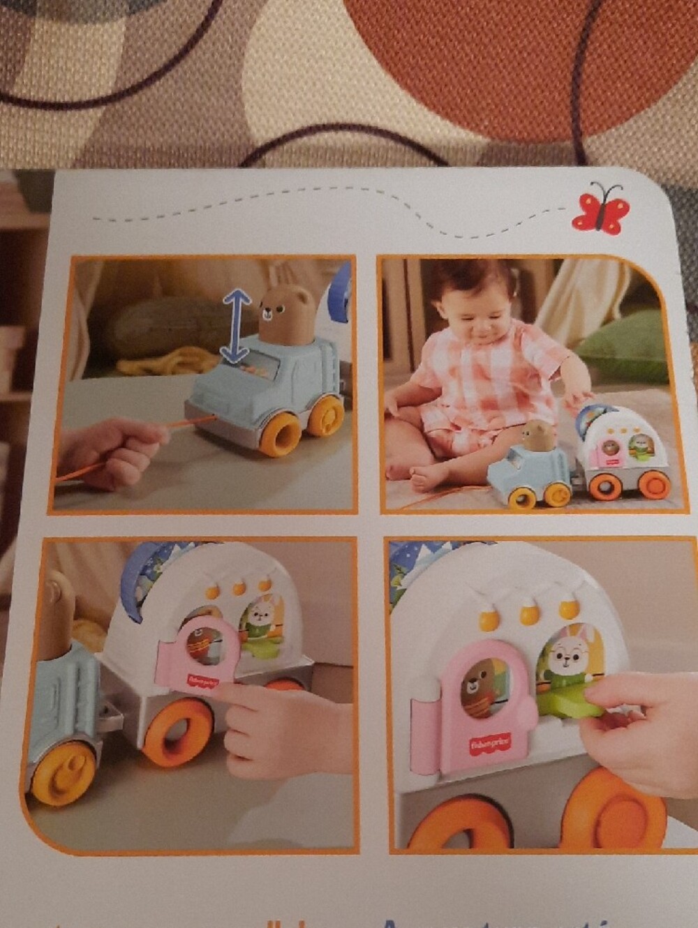 Fisher-Price Friendship Forest Pull-Along Camper Toy - Picture 3 of 6